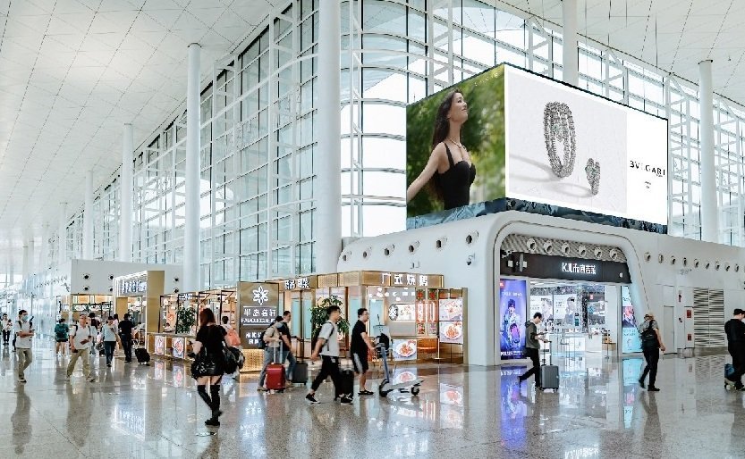T3 Domestic Mixed-Flow Zone Digital Billboard Package