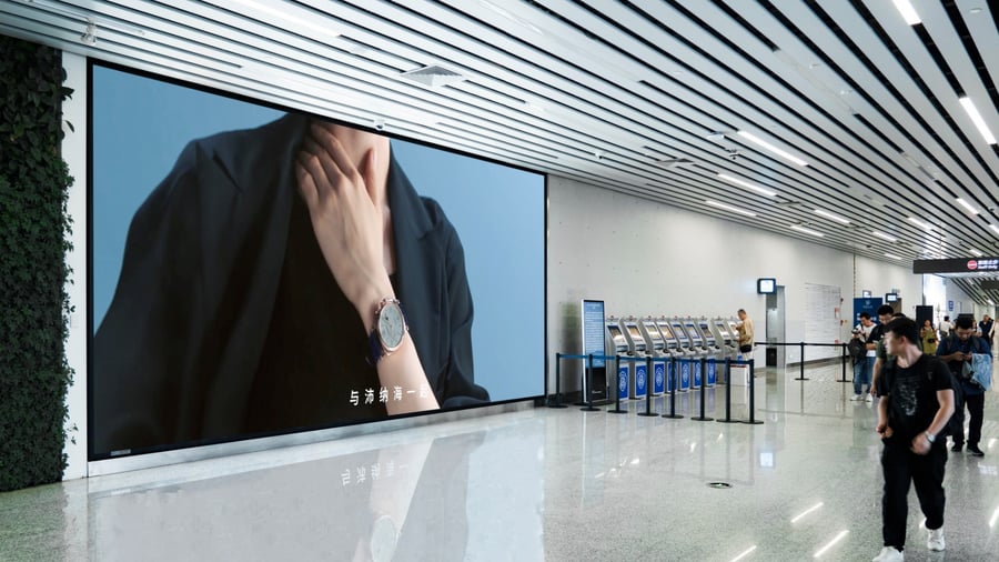 T2 International Arrival Wall Lightbox Package