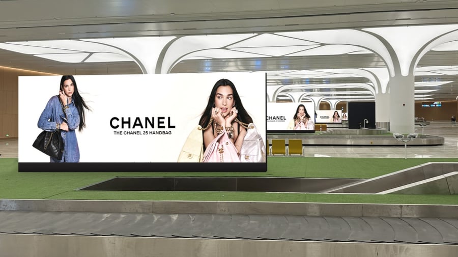 T3 International Arrival Baggage Carousel Digital Billboard Package