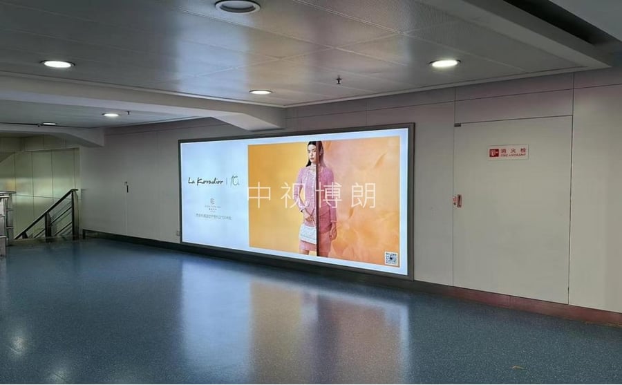 T2 Domestic Arrival Corridor Lightbox
