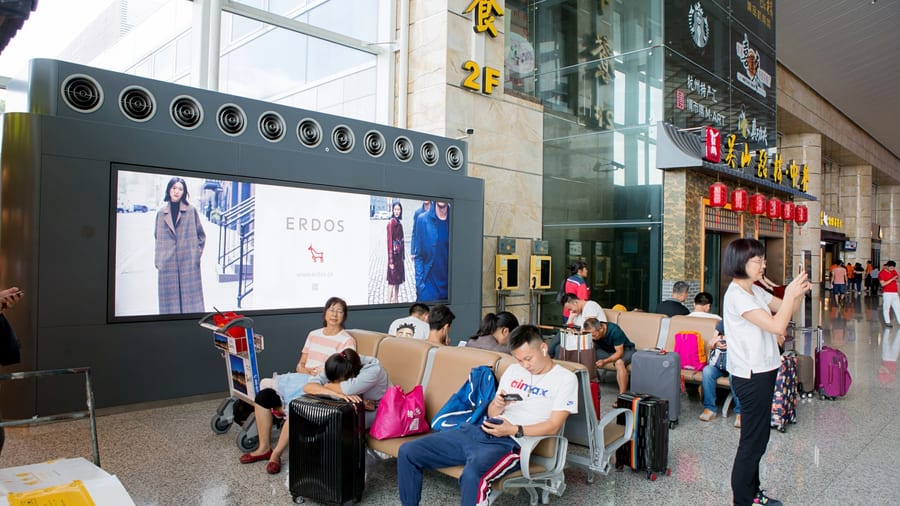 T3 Domestic Departure Check-in Hall Wall Lightbox