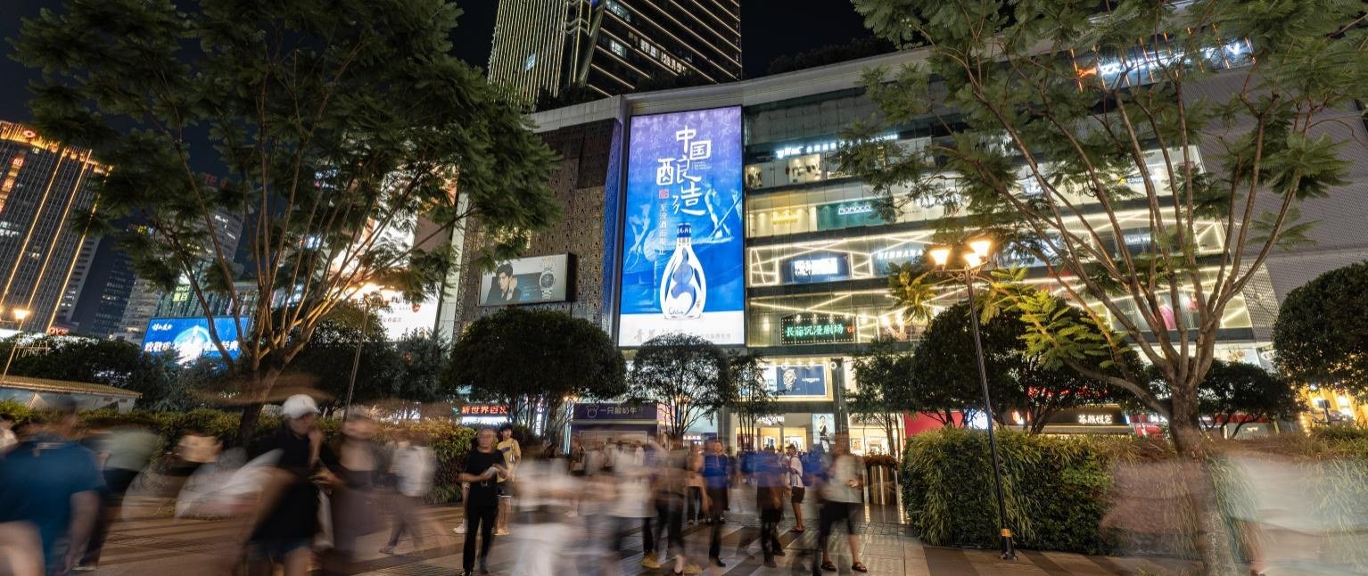 Chongqing New World Department Store Wall 2 Lightbox